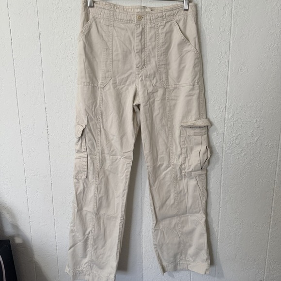 Abercrombie & Fitch Pants - Abercrombie & Fitch Cargo Pants Womens 28 / 6 Beige Beige